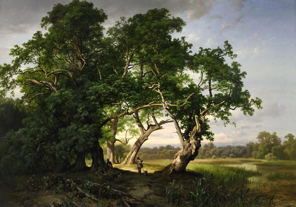 Paesaggio del Liechtenstein a Lundenburg 1868